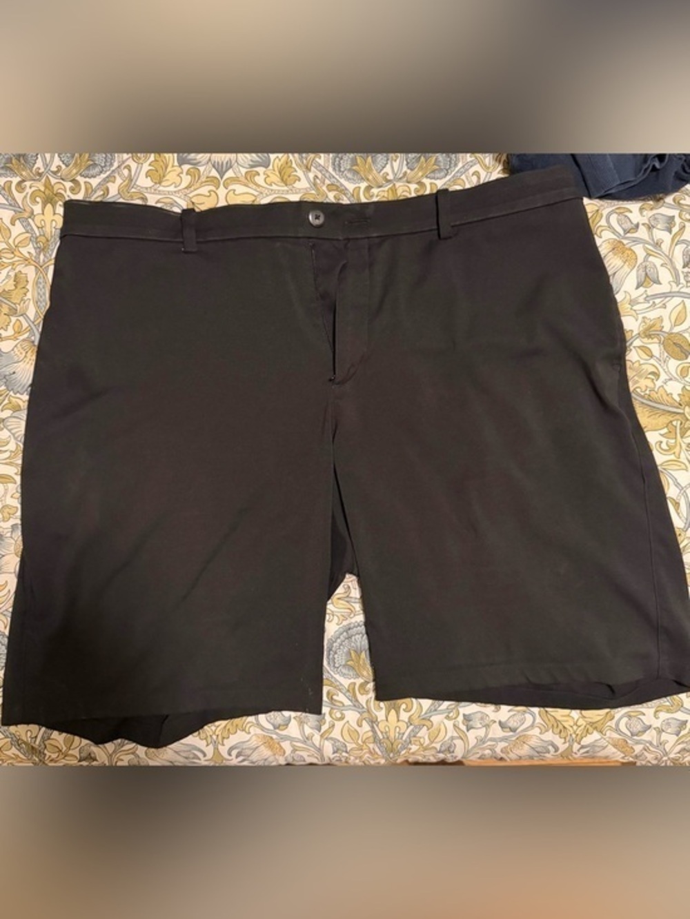 Nike Black Flat-Front Men's Shorts Size 42